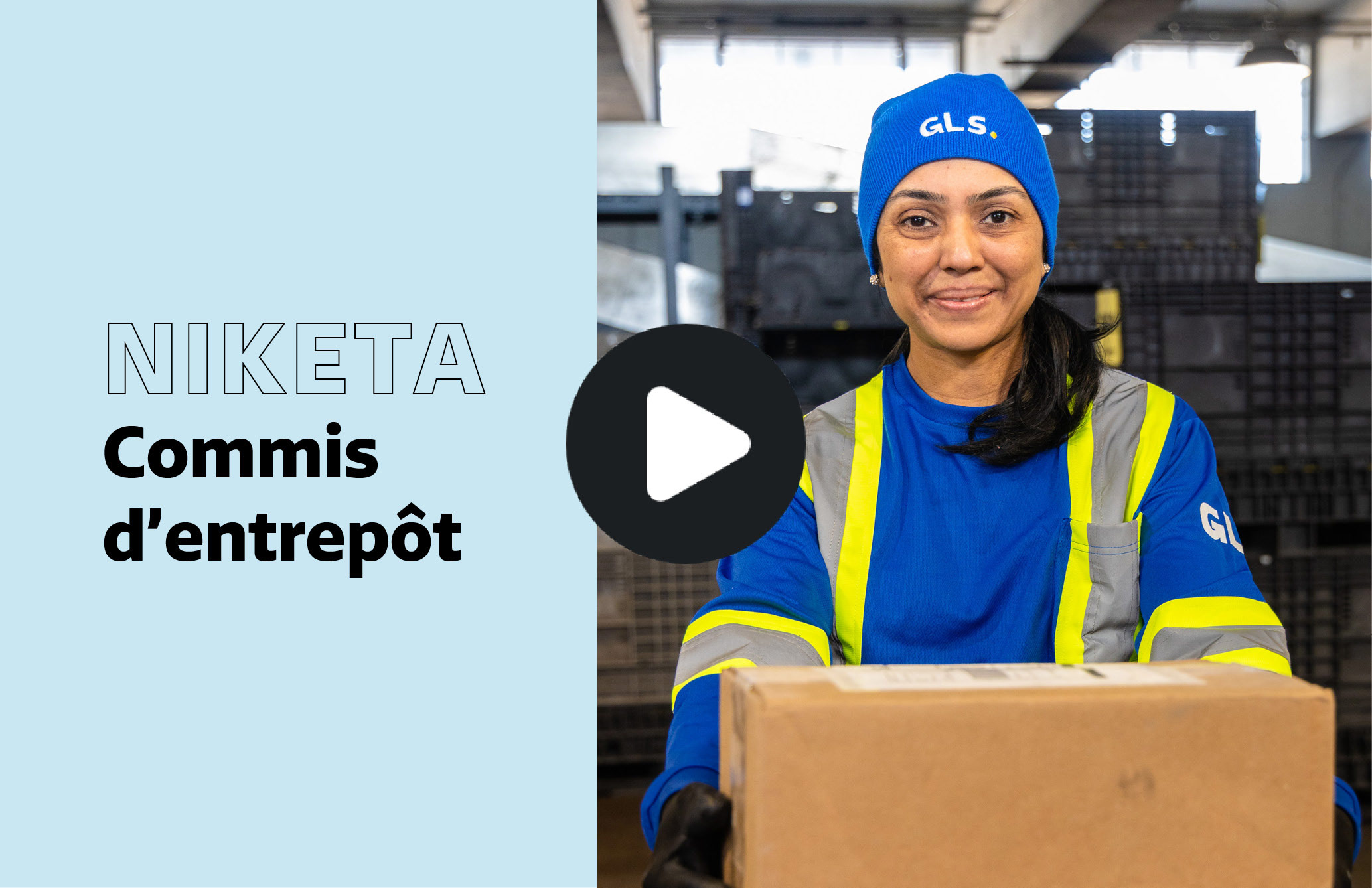 Niketa, Commis d’entrepôt