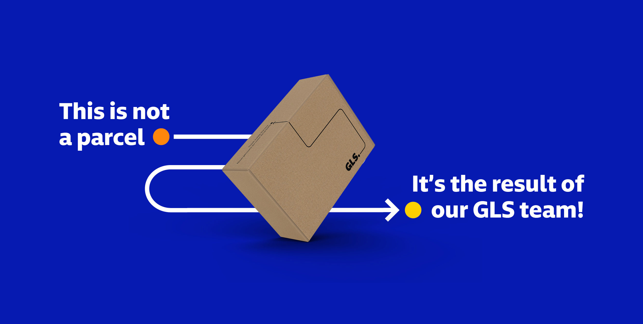 This is not a parcel, it’s the result of our team