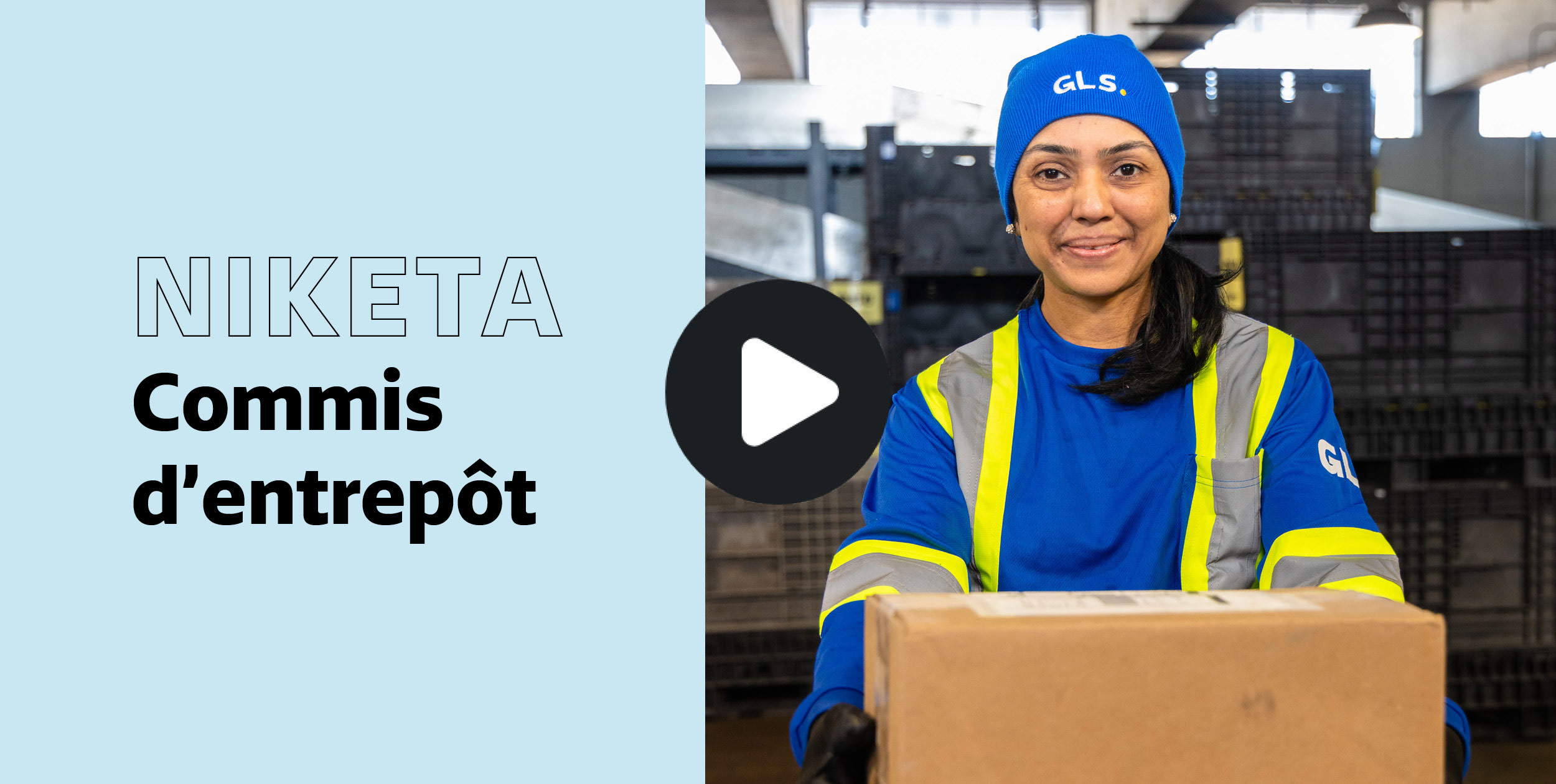 Niketa, Commis d’entrepôt